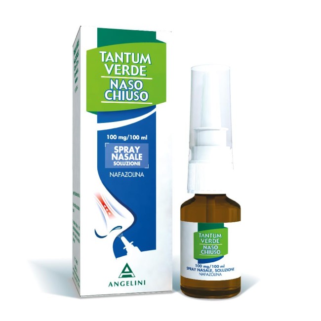 Tantum Verde Naso Chiuso 1 Mg/ml Spray Nasale, Soluzione Nafazolina