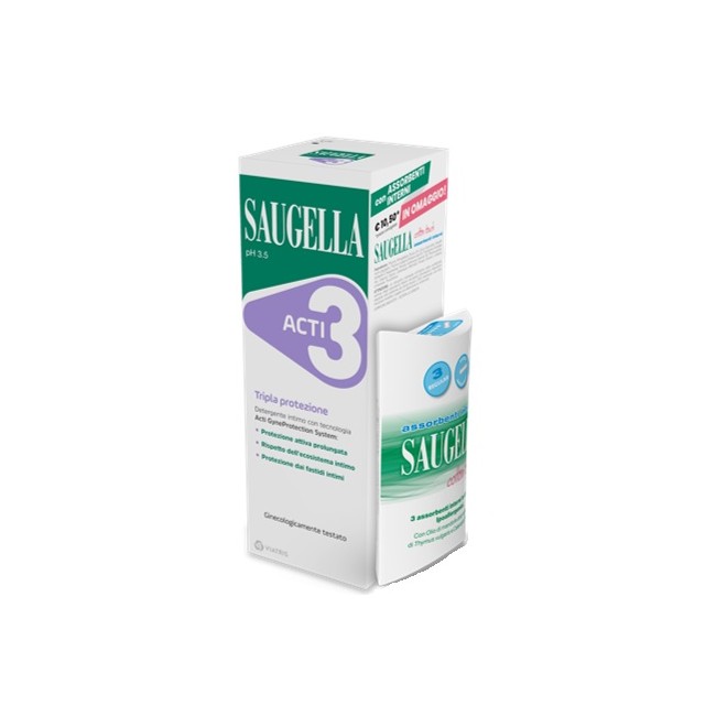 SAUGELLA ACTI3 250ML+ASSORBENT