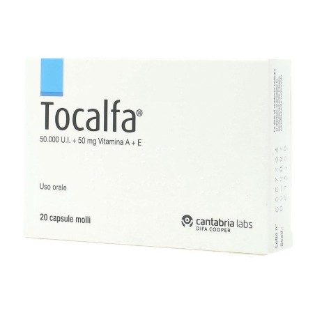 TOCALFA*20CPS MOLLI 50000UI+50