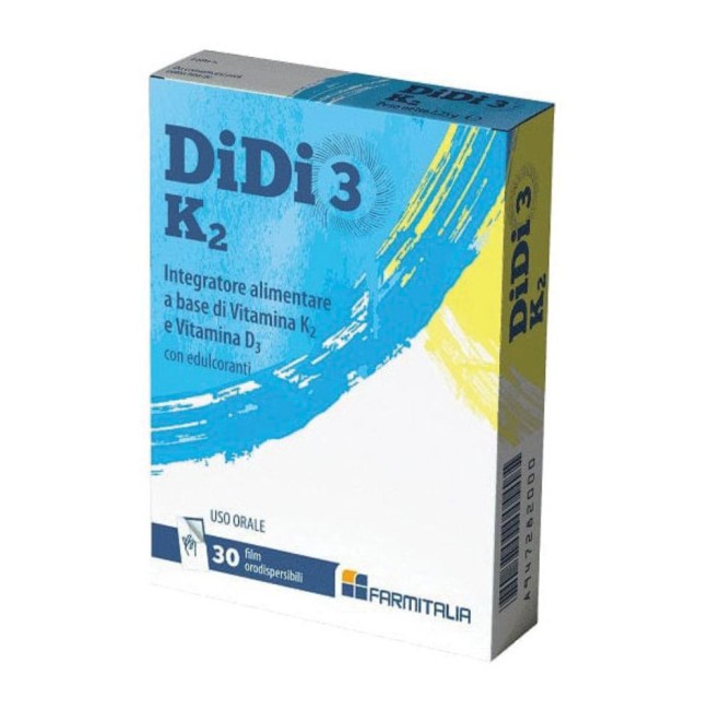 Didi3 K2 30 Film Orodispersibili Didi3 K2 30 Film Orodispersibili