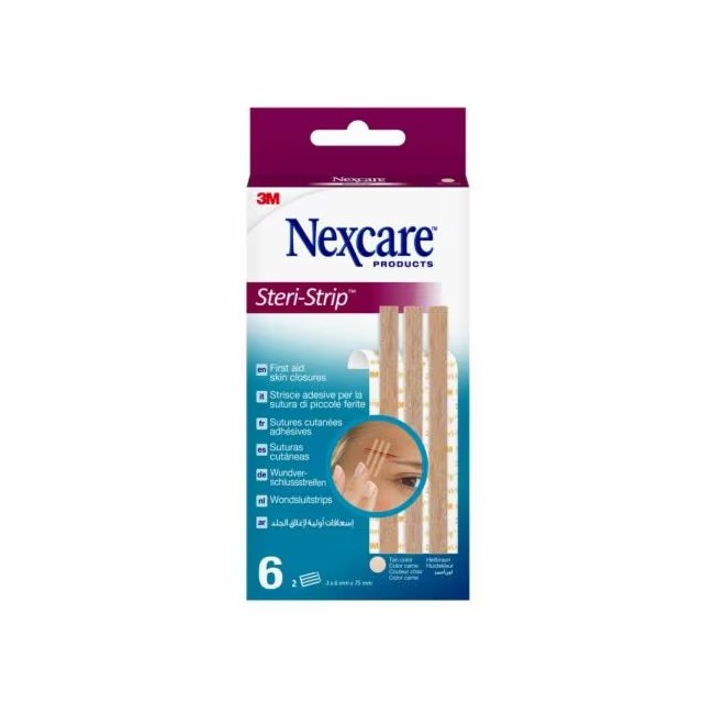 STERI STRIP SKIN 6X75MM 6STR