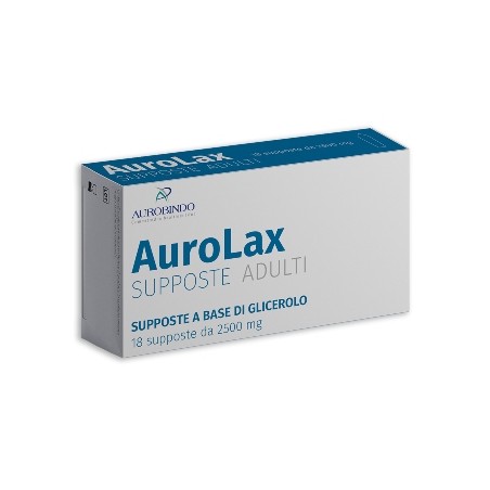 AUROLAX SUPPOSTE 2500MG 18SUPP
