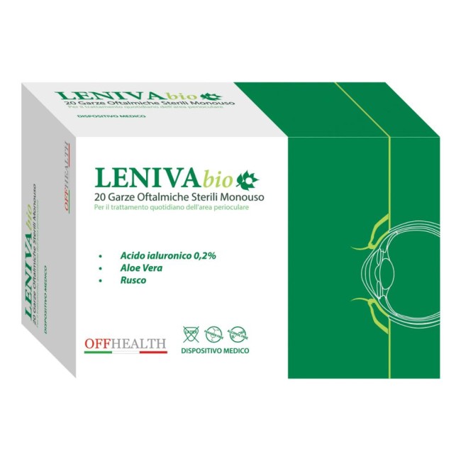 LENIVA BIOSECUR GARZE OFT 20PZ