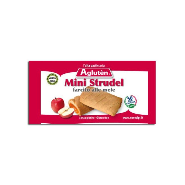 AGLUTEN MINI STRUDEL MELE 40G