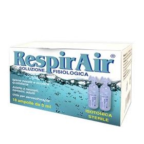 RESPIRAIR SOL FISIOL 18AMPOLLE