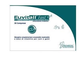 EUVITALL FAST VET 30CPR ORO