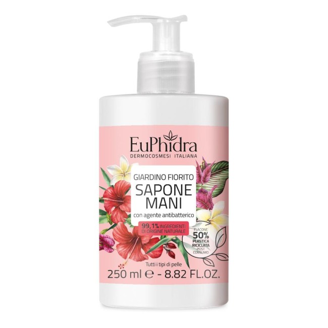 Euphidra Sapone Liquido Giardino Fiorito 250 Ml