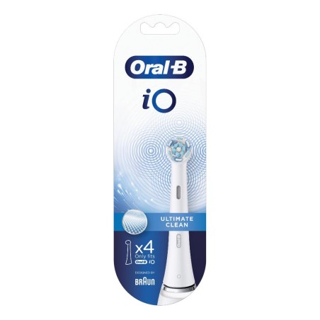 Oralb Power Refill Io Ultimate Clean White 4 Pezzi