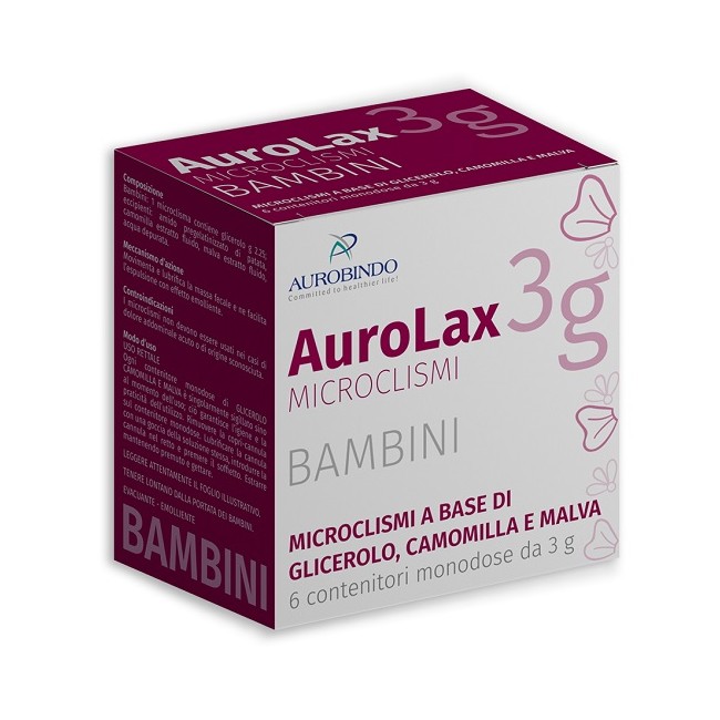 AUROLAX MICROCLISMI BAMBINI 6P