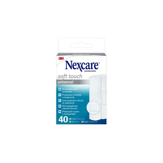 3M NEXCARE CER SOFT ASSORT 40P