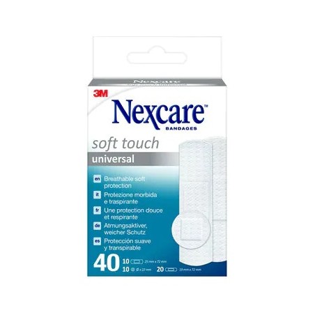 3M NEXCARE CER SOFT ASSORT 40P