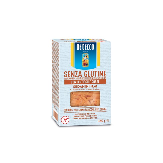 DE CECCO SEDANINI N61 LENT250G