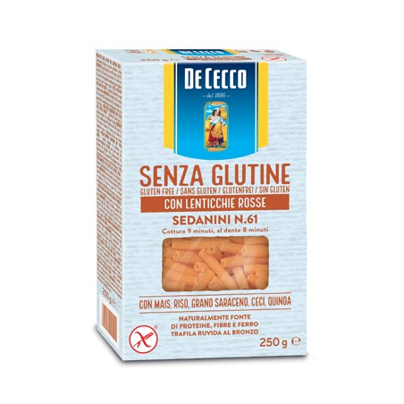 DE CECCO SEDANINI N61 LENT250G