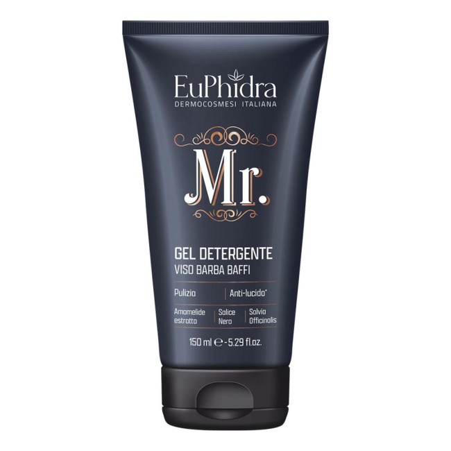 Euphidra Mr Detergente Viso Barba Baffi 150 Ml