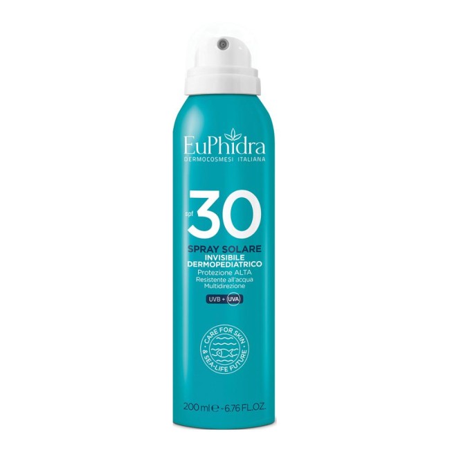 Euphidra Kaleido Spray Invisibile Bambini Spf30 200 Ml