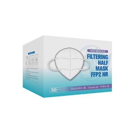 FILTERING HALF MASK FFP2 50PZ