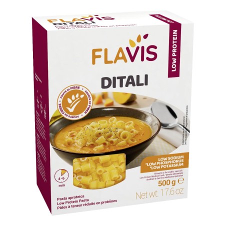 Flavis Ditali Aproteici 500 G