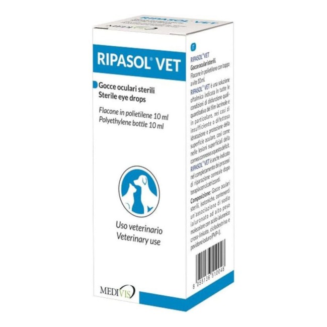 Ripasol Vet Soluzione Oftalmica 10 Ml