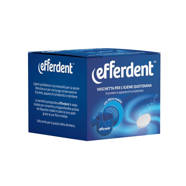 Efferdent Vaschetta Portaprotesi