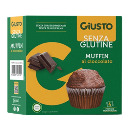 GIUSTO S/G MUFFIN CIOCCOLATO