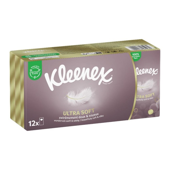 Kleenex Ultra Soft Fazzoletti 12 Pezzi