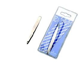 PINZETTA DEPILAT INOX PU OBL