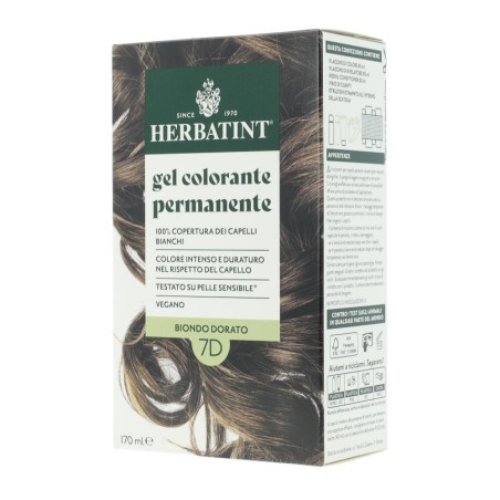 Herbatint 7d Biondo Dorato 170 Ml
