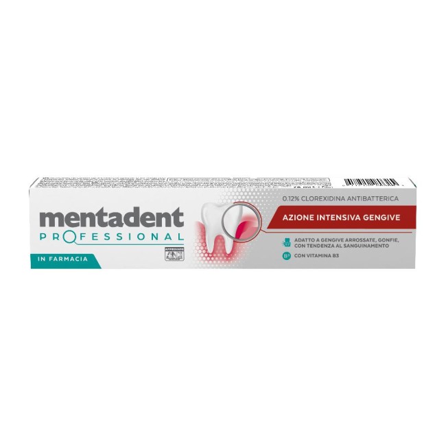 Mentadent Professional Dentifricio 0,12 Clorexidina 75 Ml