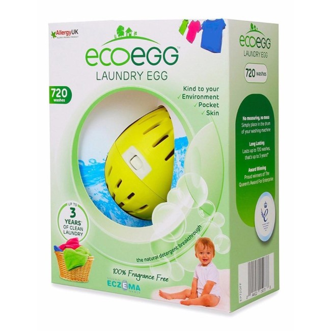Ecoeff Ovetto Lavatrice 210 Lavaggi Senza Profumo