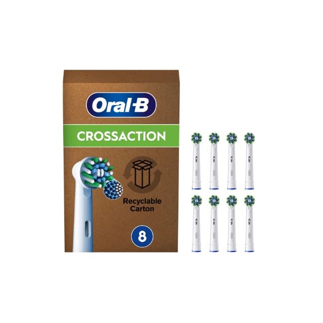 ORALB PW REFILL CROSS ACT 8PZ