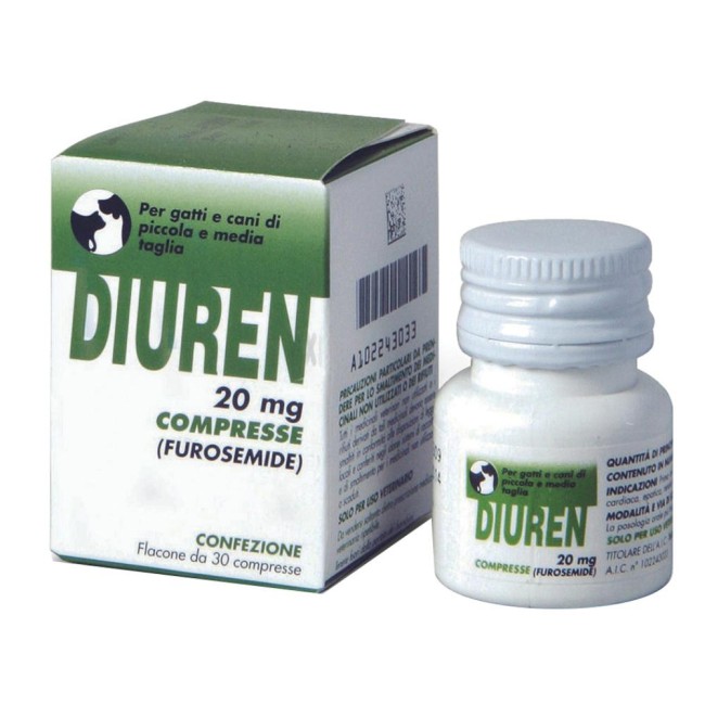 DIUREN*30CPR 20MG FL