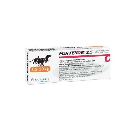 FORTEKOR 2,5*28CPR 2,5MG