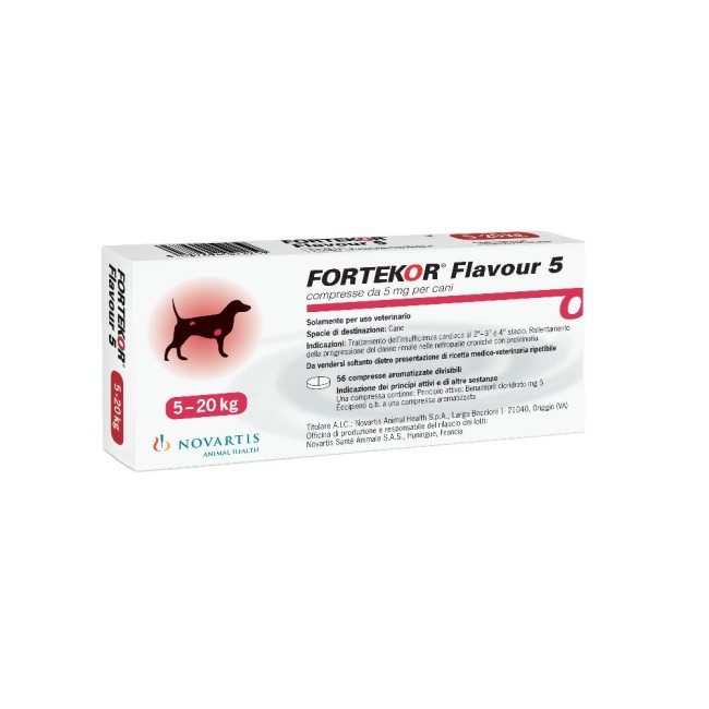 FORTEKOR FLAVOUR*56CPR 5MG