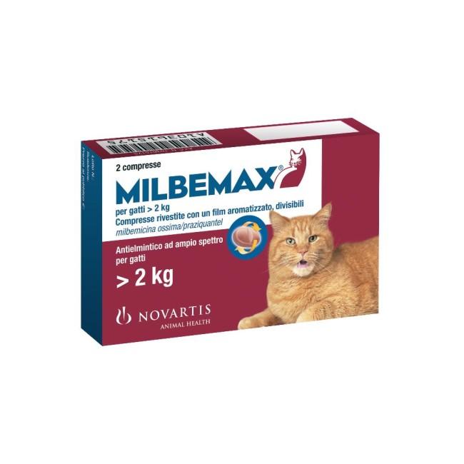MILBEMAX*ROSSO 2CPR GATTI