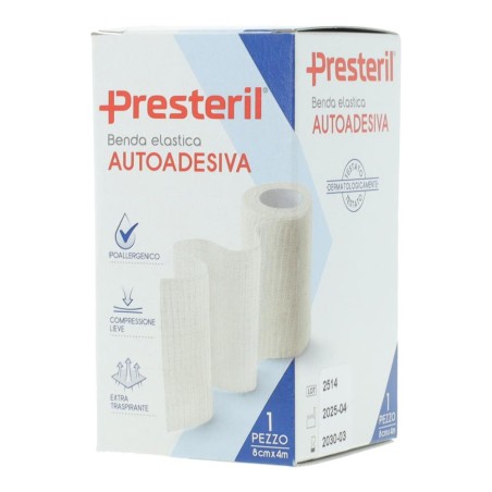 BENDA MEDIPRESTERIL 8X400CM