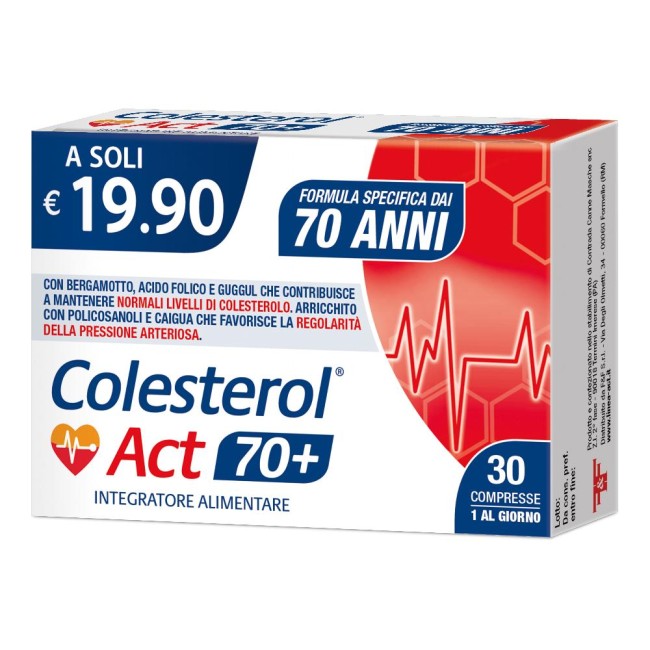 COLESTEROL ACT 70+ 30CPR