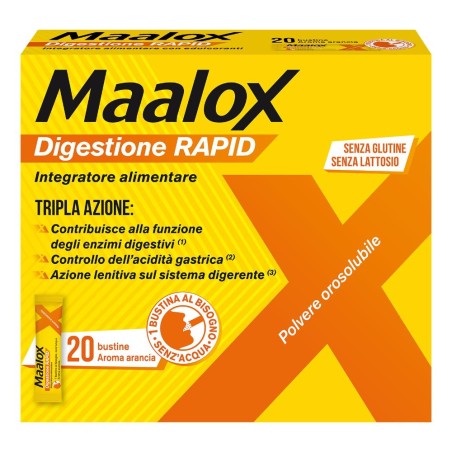 MAALOX DIGESTIONE RAPID 20BUST