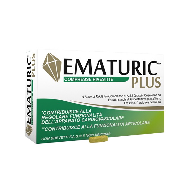 EMATURIC PLUS 30CPR RIVESTITE