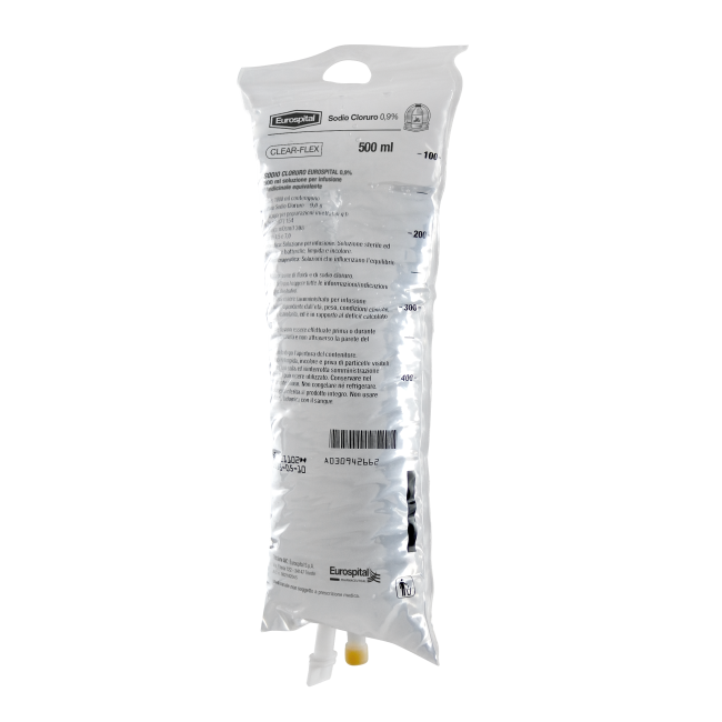 SODIO CLORURO EUROS*0,9% 500ML