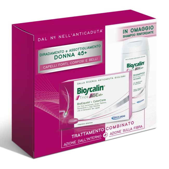 Bioscalin Tricoage Compresse + Shampoo Rinforzante Omaggio