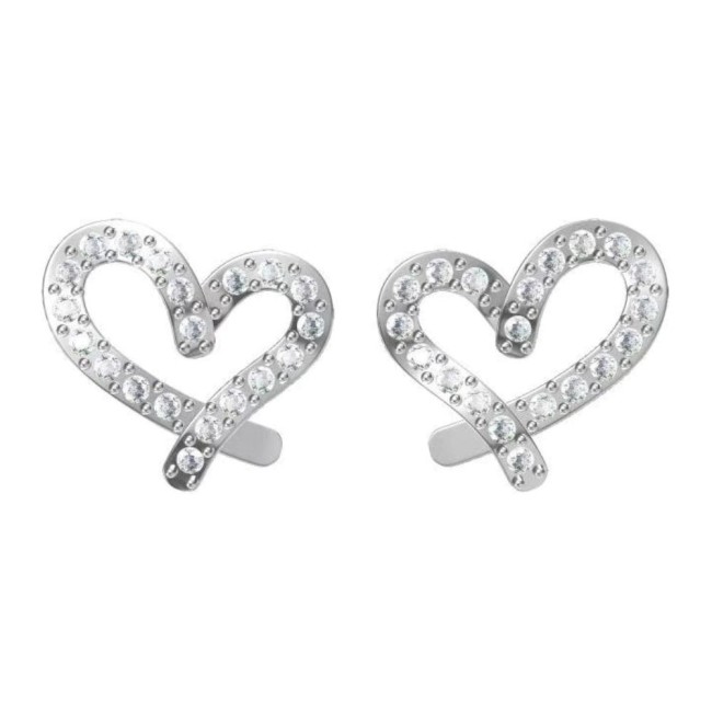 Bjt225 Orecchini Funny Heart Stainless Steel