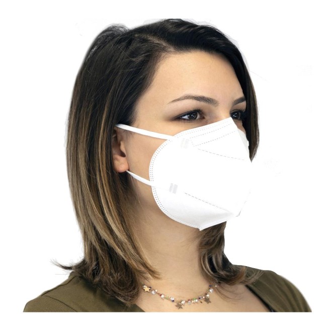 Ffp2 Adulto Bianco 1 Pezzo Ce 0099