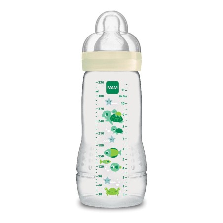 Mam Easy Active Biberon 4+ 330 Ml Tettarella 3 Neutro