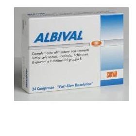 ALBIVAL PROBIOTICO 24CPR