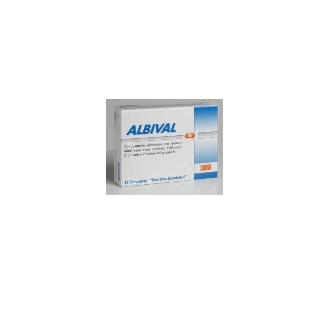 ALBIVAL PROBIOTICO 24CPR