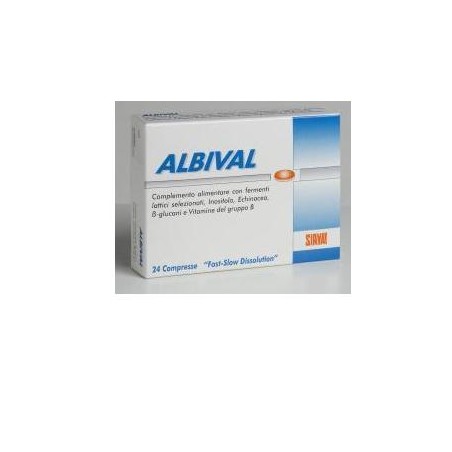 ALBIVAL PROBIOTICO 24CPR