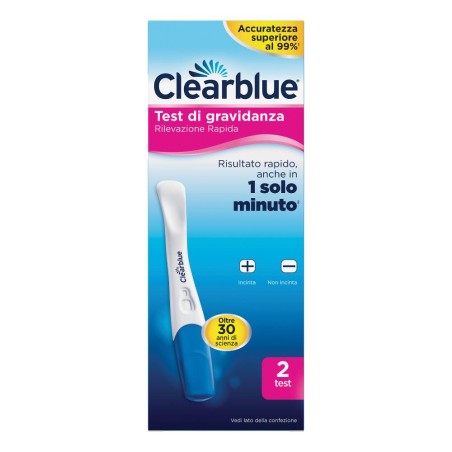 Test Di Gravidanza Clearblue Rilevazione Rapida 2 Pezzi