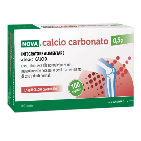 NOVA CALCIO CARBON 0,5G 100CPS NOVA CALCIO CARBON 0,5G 100CPS