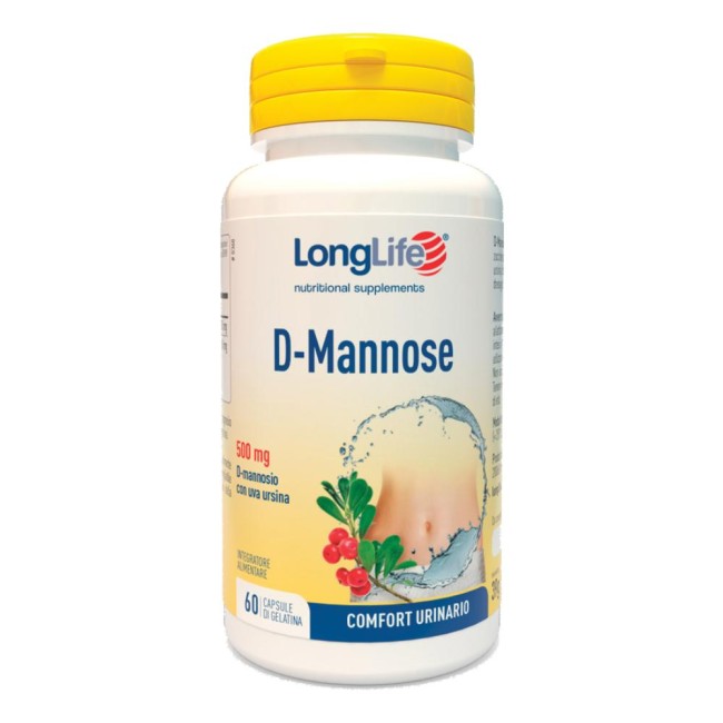 LONGLIFE D-MANNOSE 60CPS LONGLIFE D-MANNOSE 60CPS