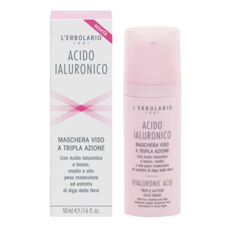 Acido Ialuronico Maschera Viso A Tripla Azione 50 Ml